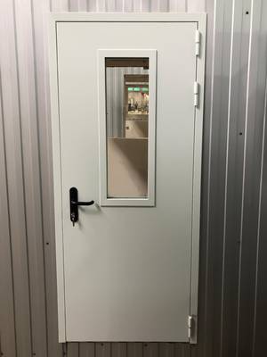 Дверь для завода металлоконструкций (г. Химки, ул. Некрасова, 2) Дверь для завода металлоконструкций (г. Химки, ул. Некрасова, 2)