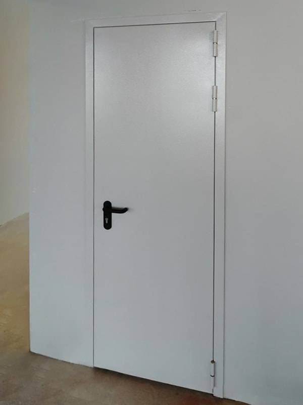 Однопольная дверь в офис (г. Москва, ул. 8 Марта)