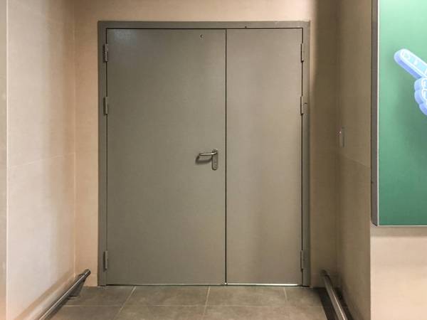 Полуторапольная огнестойкая дверь Полуторапольная огнестойкая дверь