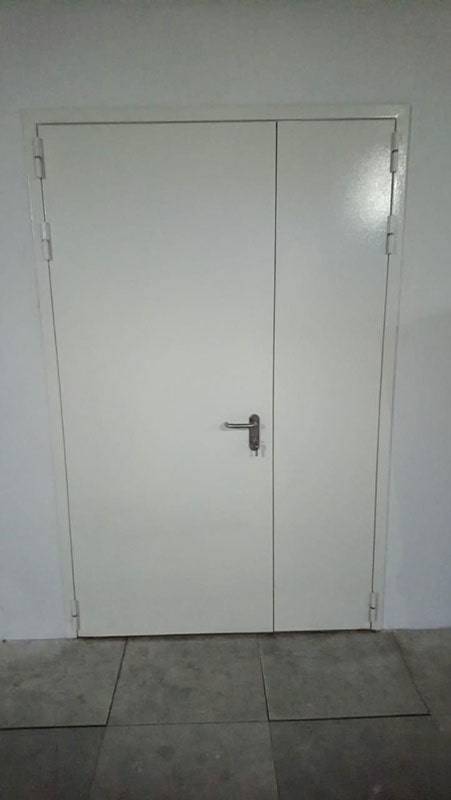 Полуторная дверь с порошковым окрасом Полуторная дверь с порошковым окрасом