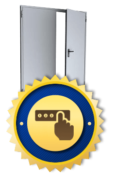 Противопожарные двери с кодовым замком Противопожарные двери с кодовым замком