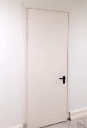 Противопожарная дверь однопольного типа Противопожарная дверь однопольного типа