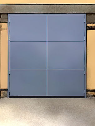 Ворота 4×4 метра, фото с улицы Ворота 4×4 метра, фото с улицы